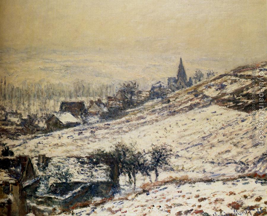 Claude Oscar Monet : Winter At Giverny
